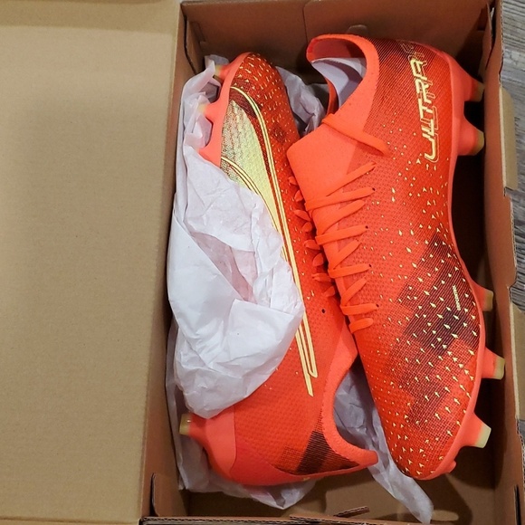 PUMA ULTRA MATCH FG/AG (CORAL/FIZZY LIGHT/BLACK) main image 7